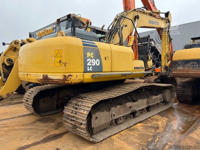 ķēžu ekskavators Komatsu PC290LC-8