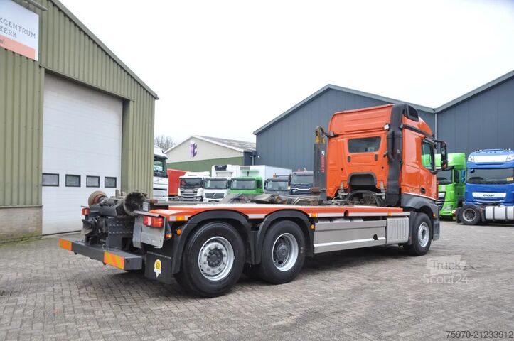 Haakarmsysteem Mercedes-Benz Actros 2548 6X2 + HIAB HAAKARM 21T