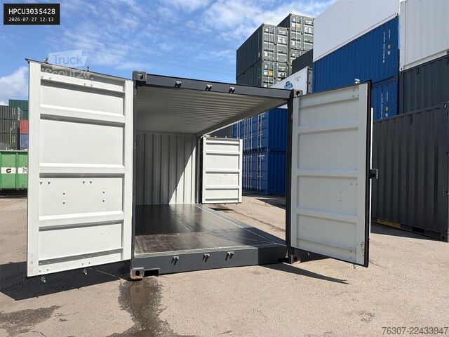 Jūras konteiners  20' Open Side Container RAL7016