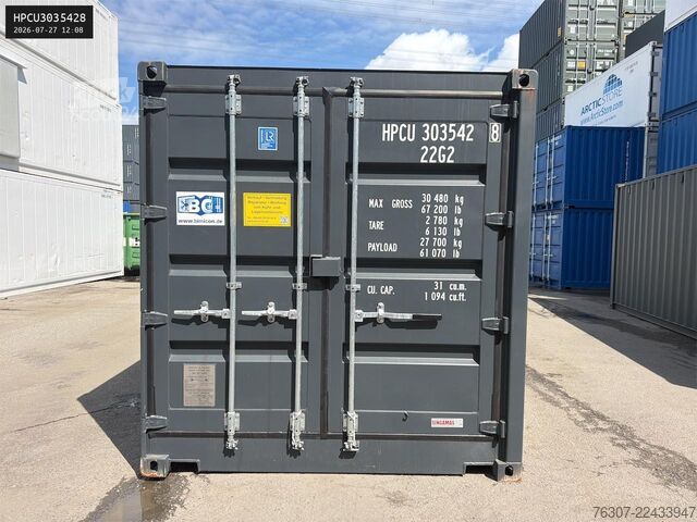 Jūras konteiners  20' Open Side Container RAL7016