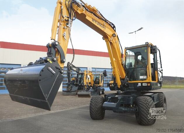 Мобильный экскаватор Hyundai R 55W-9A Stage V MP - Bamberg