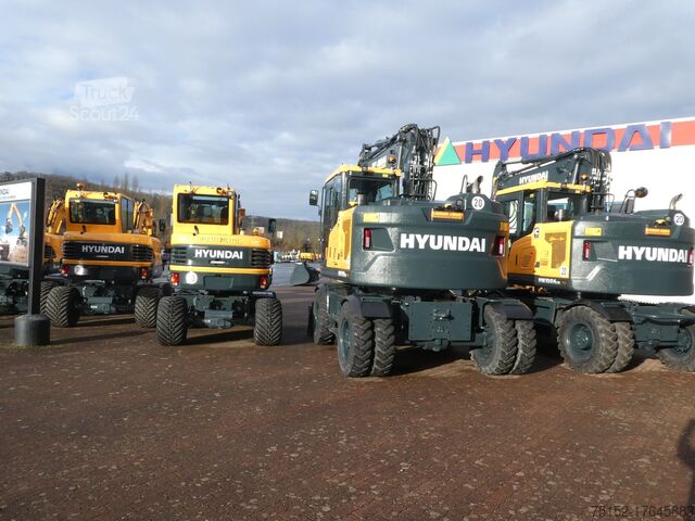 Мобильный экскаватор Hyundai R 55W-9A Stage V MP - Bamberg