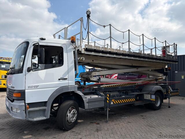 Робочий кошик Mercedes-Benz ATEGO 1317 + DOLL HOOGWERKER 10 meter + 3236 KM...