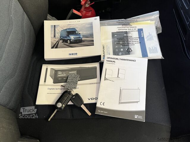 Plateau de chargement Iveco Daily 35C14 2.3 375 Laadklep 500kg Trekhaak 350...