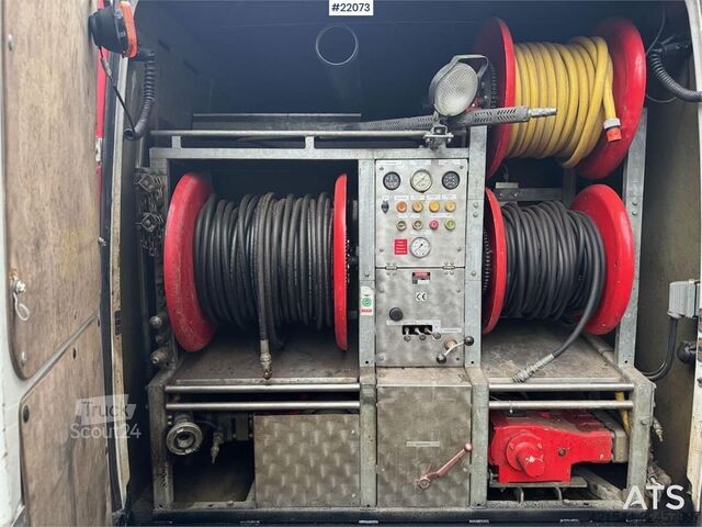 عربة ستيشن واغن ذات سقف مرتفع Mercedes-Benz Sprinter 416 with Leistikow flushing unit