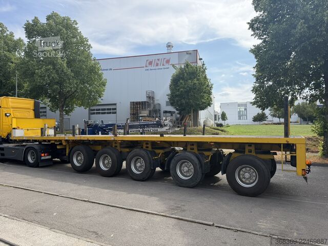 Platforminė puspriekabė Goldhofer Goldhofer SPZ-DL5-55/80 A - Plattform