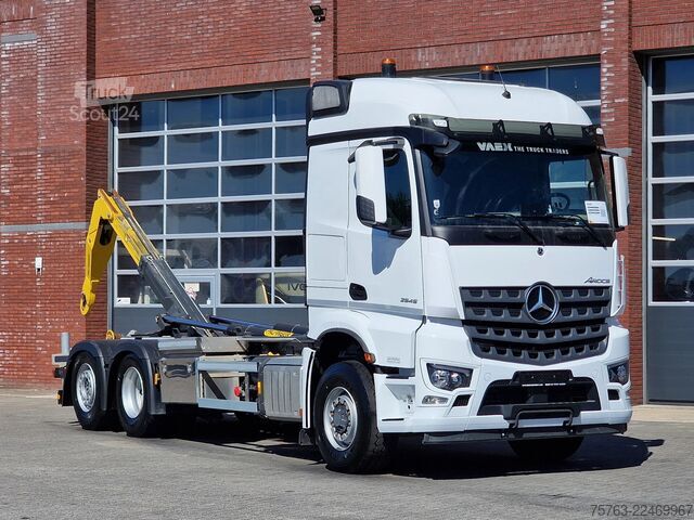 Sistema de braço de gancho Mercedes-Benz Arocs 2645 6x2*4 with Hydrodrive - Palfinger T1...