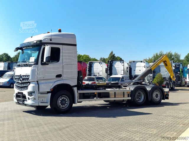 Sistema de braço de gancho Mercedes-Benz Arocs 2645 6x2*4 with Hydrodrive - Palfinger T1...