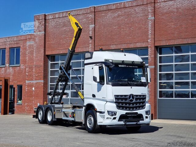 Sistema de braço de gancho Mercedes-Benz Arocs 2645 6x2*4 with Hydrodrive - Palfinger T1...