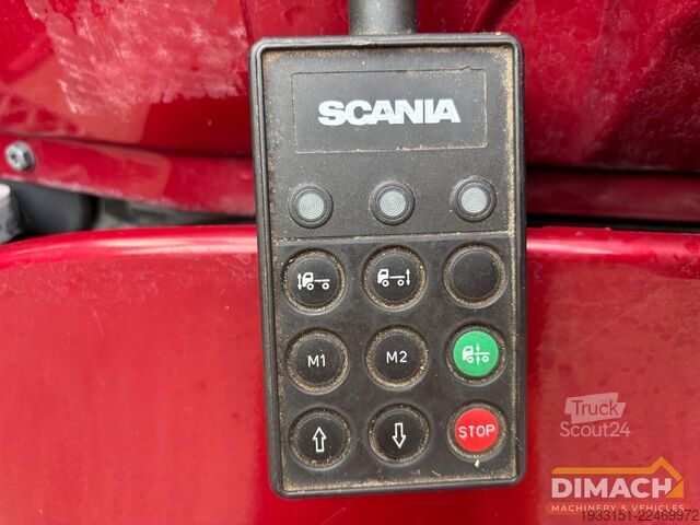 Transport de bovine Scania R500 6X2 V8 - vol lucht - 6x2*4 veewagen - 3 vl...
