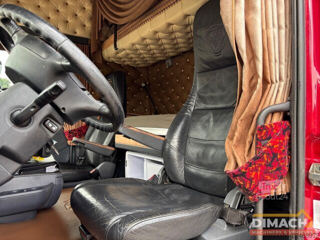 Transport de bovine Scania R500 6X2 V8 - vol lucht - 6x2*4 veewagen - 3 vl...