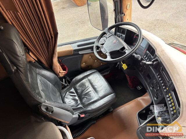 Transport de bovine Scania R500 6X2 V8 - vol lucht - 6x2*4 veewagen - 3 vl...