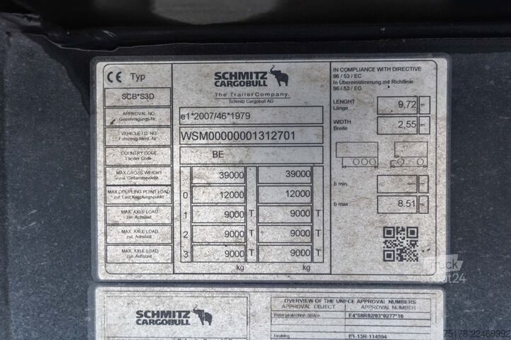 Kipper SCHMITZ SCB-S3D-ALU  - 10 VLN - 30 M3