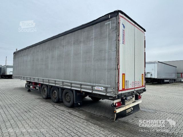 Open semitrailer with tarp Schmitz Cargobull Curtainsider Standard