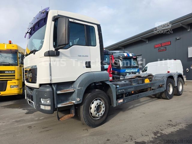 Châssis de camion MAN TGS 33.320 / WENIG KM / 6X4 / Full Steel /Manual