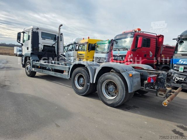 Châssis de camion MAN TGS 33.320 / WENIG KM / 6X4 / Full Steel /Manual