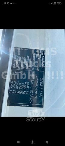 Châssis de camion MERCEDES-BENZ Actros 1845 / Retarder / Standklima / Big Speace