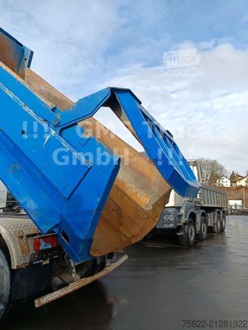 Camion benne MAN MAN TGA 35.430 / 8X4 / Meiller Mulde / BORDMATIK