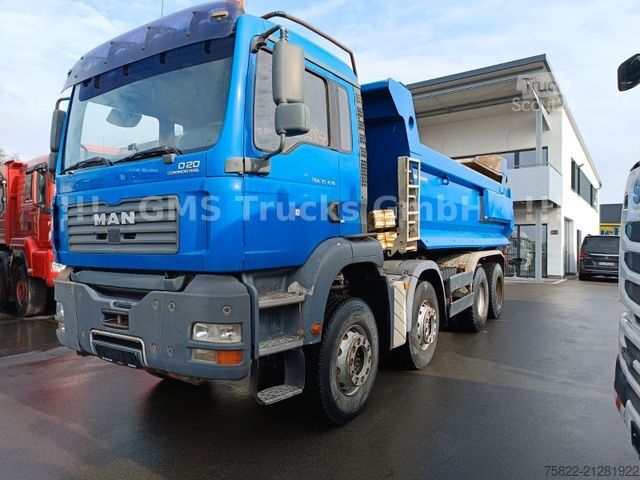 Camion benne MAN MAN TGA 35.430 / 8X4 / Meiller Mulde / BORDMATIK