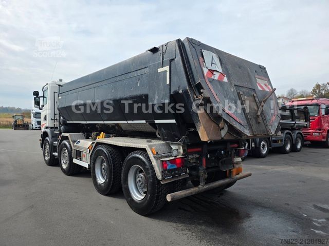 Autocarro ribaltabile SCANIA G450 / ISO Thermo Mulde / 8X4 / Opti Cruise
