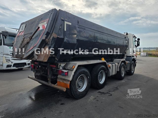Autocarro ribaltabile SCANIA G450 / ISO Thermo Mulde / 8X4 / Opti Cruise