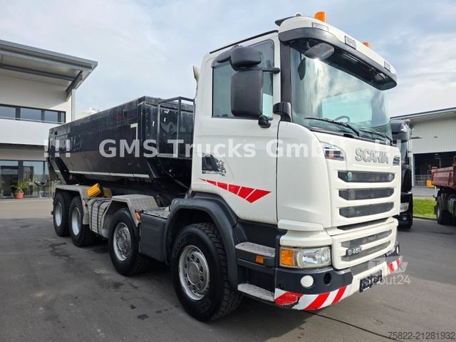 Autocarro ribaltabile SCANIA G450 / ISO Thermo Mulde / 8X4 / Opti Cruise