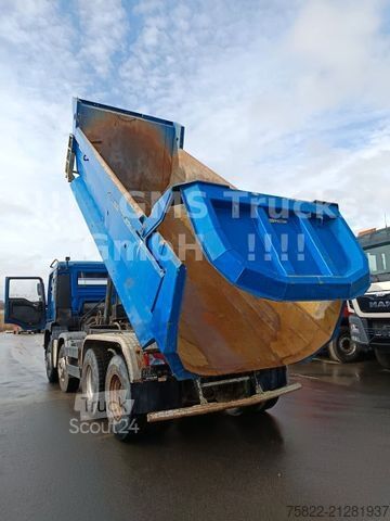 Camion benne MAN MAN TGA 35.430 / 8X4 / Meiller Mulde / BORDMATIK