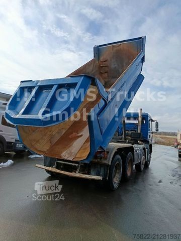 Camion benne MAN MAN TGA 35.430 / 8X4 / Meiller Mulde / BORDMATIK