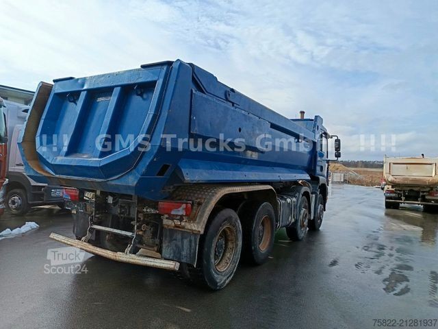 Camion benne MAN MAN TGA 35.430 / 8X4 / Meiller Mulde / BORDMATIK