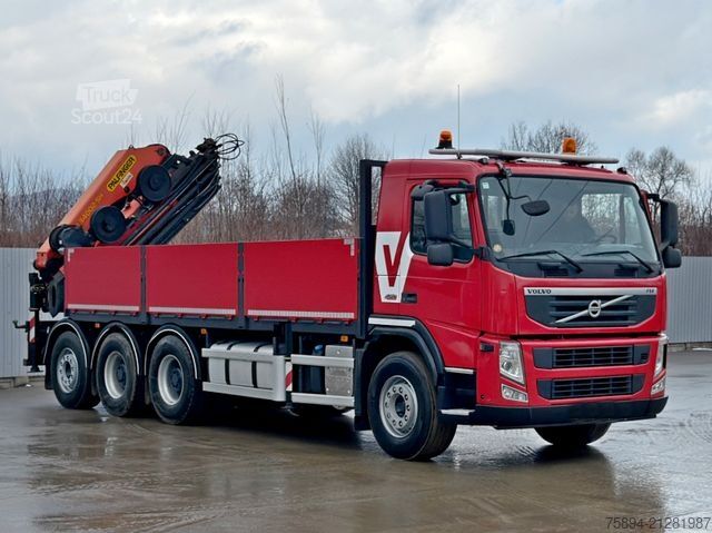 Żuraw samochodowy VOLVO FM 420 PRITSCHE 6,40m *PK 34002 SH + FUNK/8x4