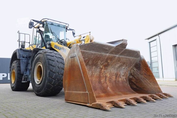 Hjullastare Komatsu WA470-8 Diesel, 4x4 Drive, Tamtron Weighting Syste
