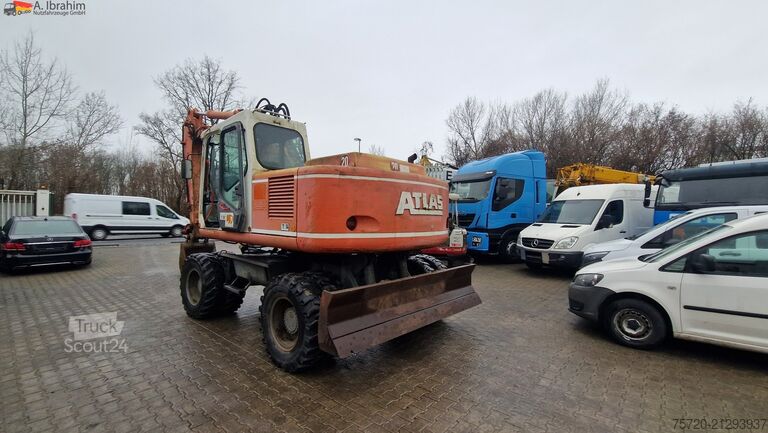 Excavadora móvil Atlas 1604K Verstellausleger
