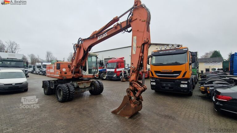 Excavadora móvil Atlas 1604K Verstellausleger