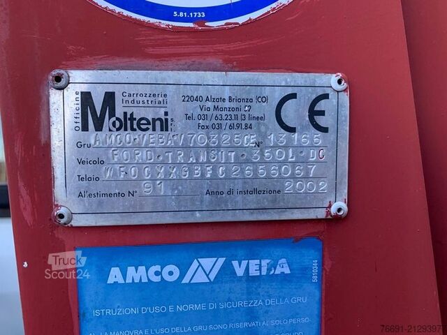 Kombi s prekucnikom Ford Transit 350 7 posti  + GRU + RIBALTABILE