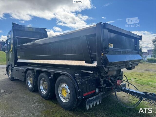 System ramion hakowych Scania R660 Tridem Hooklift Truck with Snow Plough Equipm