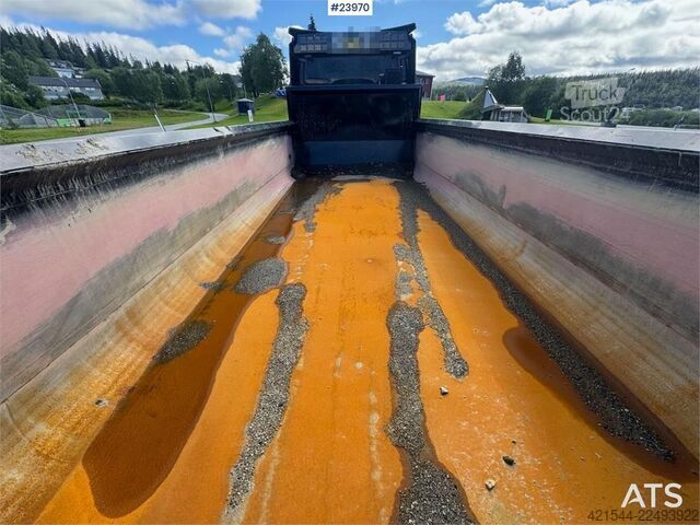 System ramion hakowych Scania R660 Tridem Hooklift Truck with Snow Plough Equipm