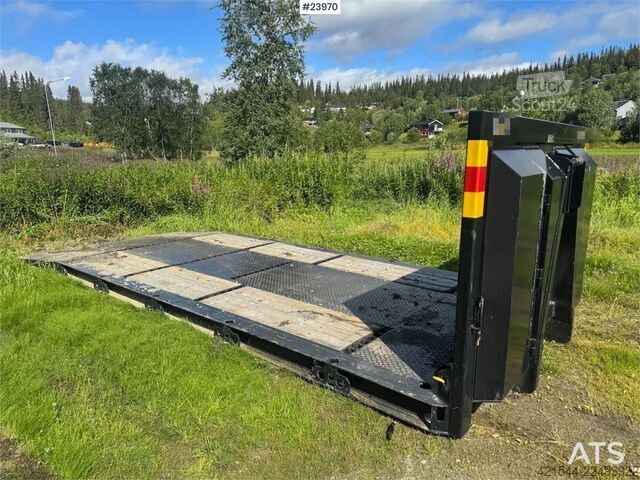 System ramion hakowych Scania R660 Tridem Hooklift Truck with Snow Plough Equipm
