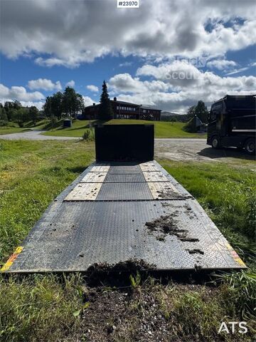 System ramion hakowych Scania R660 Tridem Hooklift Truck with Snow Plough Equipm