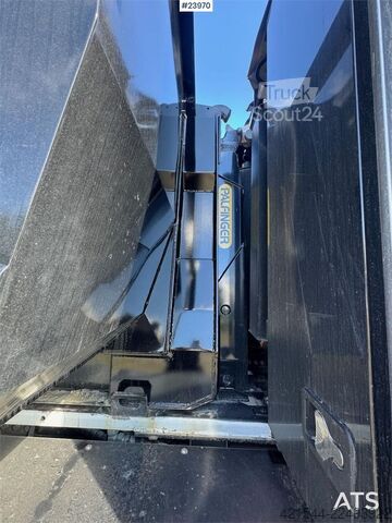 System ramion hakowych Scania R660 Tridem Hooklift Truck with Snow Plough Equipm