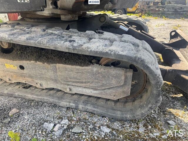 Lánctalpas kotrógép Volvo ECR 50D Excavator - Tilt and 2 buckets