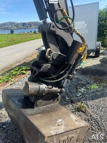 Pásový bager Volvo ECR 50D Excavator - Tilt and 2 buckets