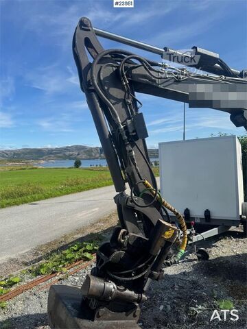 Pásový bager Volvo ECR 50D Excavator - Tilt and 2 buckets