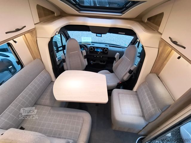 Yarı entegre karavan EURAMOBIL PT 696 EB Mercedes Alko Milano
