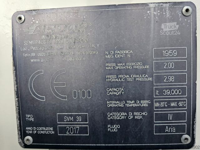 Semirimorchio silo SPITZER Turbo's Hoet SZ33AA 100% aluminium