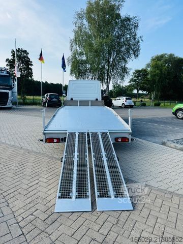 Fourgon pick-up IVECO Maschinentransporter Arbeitsbühnentransporter