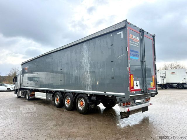 Auflieger mit Walkingfloor KNAPEN K100 Schubboden 92m³ 10mm Boden