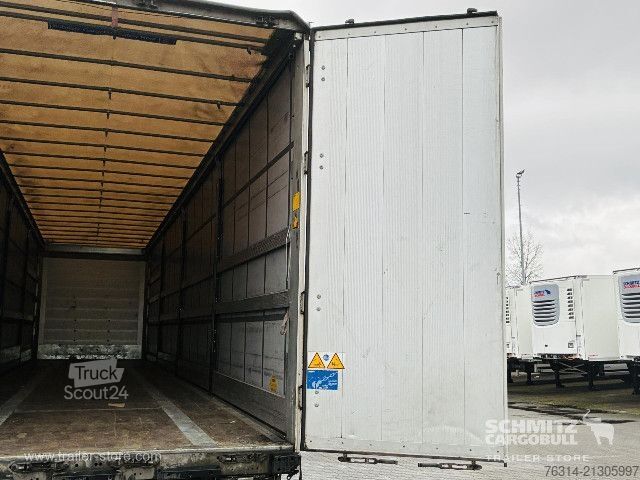 Atvira puspriekabė su tentu Schmitz Cargobull Curtainsider Coil Getränke