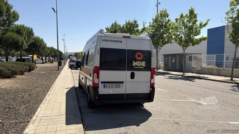Lakóautó Fiat Ducato Weinsberg Carabus 2024 | Manual | Techo elevable
