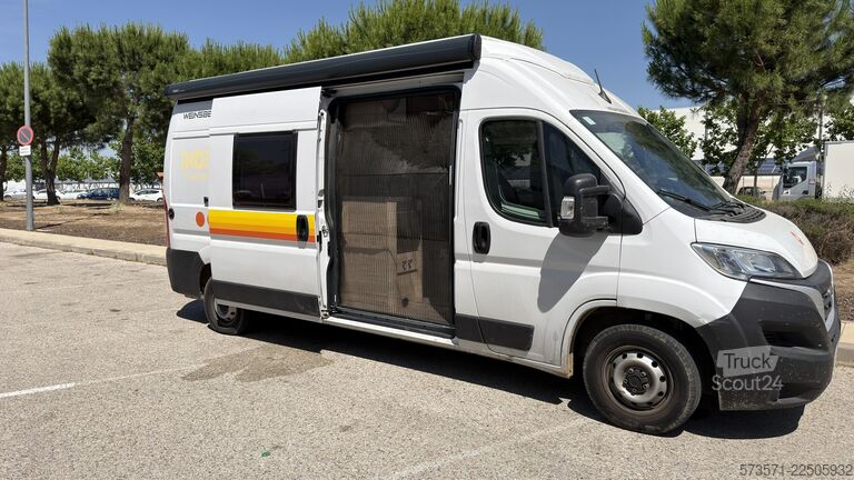Lakóautó Fiat Ducato Weinsberg Carabus 2024 | Manual | Techo elevable