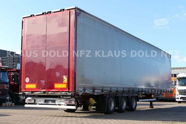 Auflieger mit Pritsche & Plane KRONE SD Pritsche Plane XL MegaLiner Edscha Bordwände